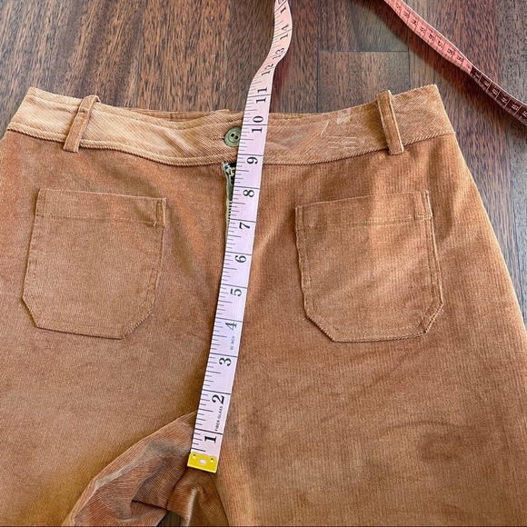 Monte High Rise Corduroy Kick Flare Pants - Picture 9 of 11